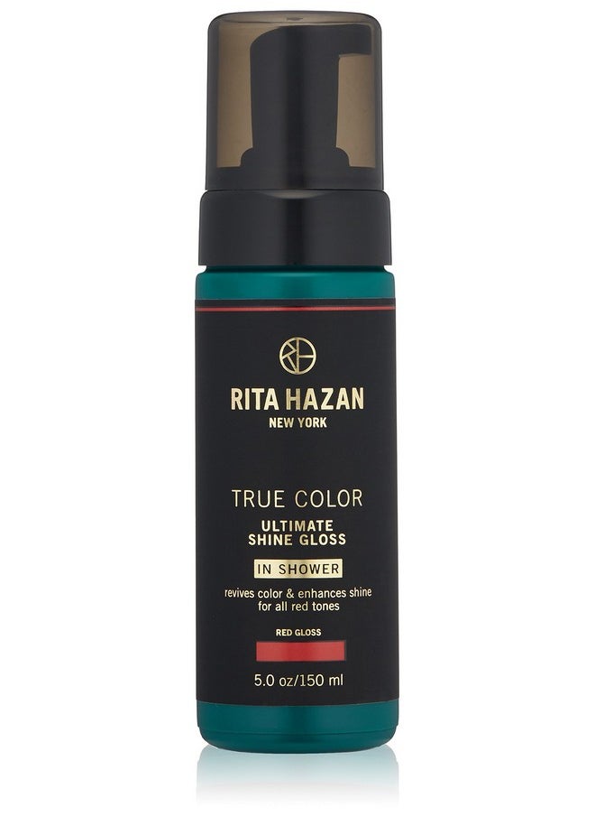 Rita Hazan Ultimate True Color Shine Gloss - Boost Hair Color with Healthy Hair Shine - Glazy Hair Treatment - New Package Design - 5 oz. Red Hair Gloss