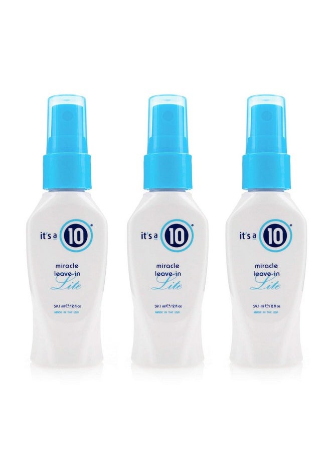 it's a 10 Haircare Miracle Leave-In Lite, 2 fl. oz. (Pack of 3)