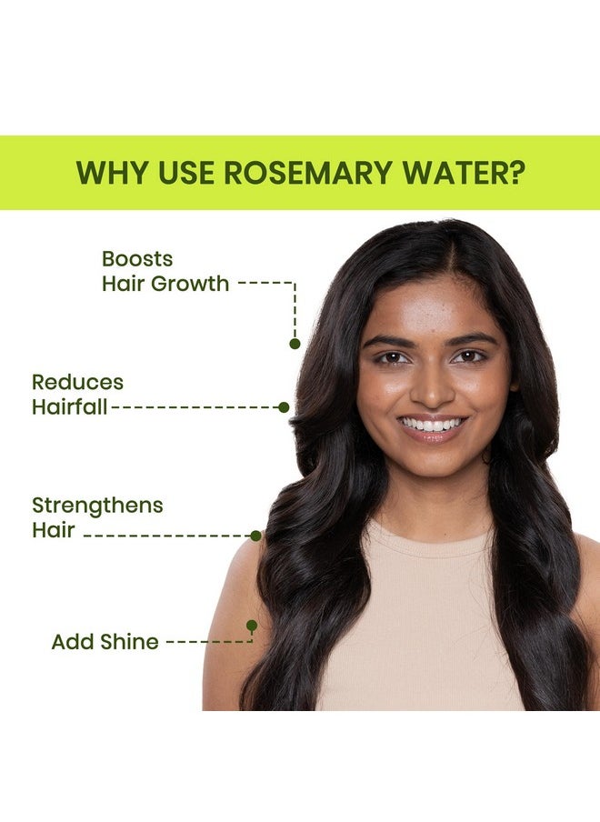 Alps Goodness Rosemary Water Spray For Hair Growth (200 ml) | Hair Spray for Regrowth | Rosemary Hair Mist | Adds Shine | Helps Reduce Hairfall | Strengthens Hair | Suitable For All Hair Types