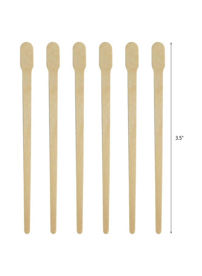 1000pcs Wax Wood Sticks, Waxing Applicators for Hair, Body, Eyebrow and Nose Removal