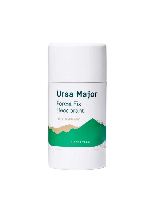 Ursa Major Natural Deodorant - Forest Fix | Aluminum-Free, Non-staining and Cruelty-Free | 2.6 ounces