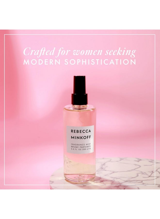 Rebecca Minkoff Fragrance For Women - Top Notes Of Italian Bergamot And Black Currant - Flowery Heart Notes Of Jasmine - Base Notes Of Tonka Bean - 6.8 Oz Fragrance Mist