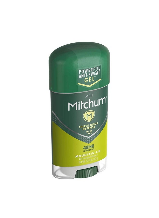 Mitchum Gel Mountain Size 2.25z Mitchum Mountain Air Clear Gel Anti-Perspirant & Deodorant (2-pack)