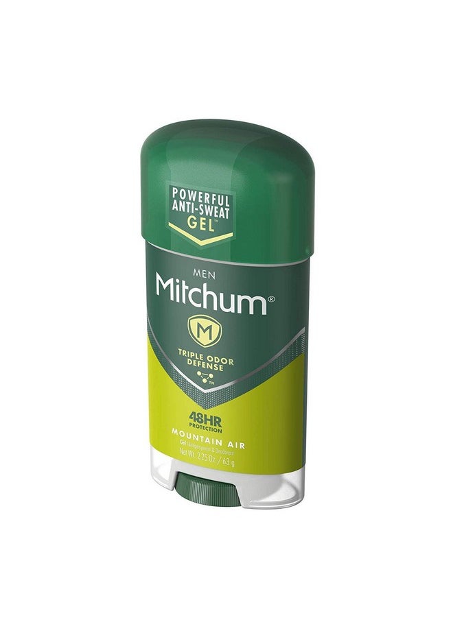 Mitchum Gel Mountain Size 2.25z Mitchum Mountain Air Clear Gel Anti-Perspirant & Deodorant (2-pack)