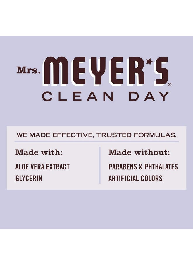 MRS. MEYER'S CLEAN DAY Antibacterial Hand Sanitizer Spray, Travel Size, Removes 99.9% of Bacteria, Lavender, 2 oz - Pack of 4