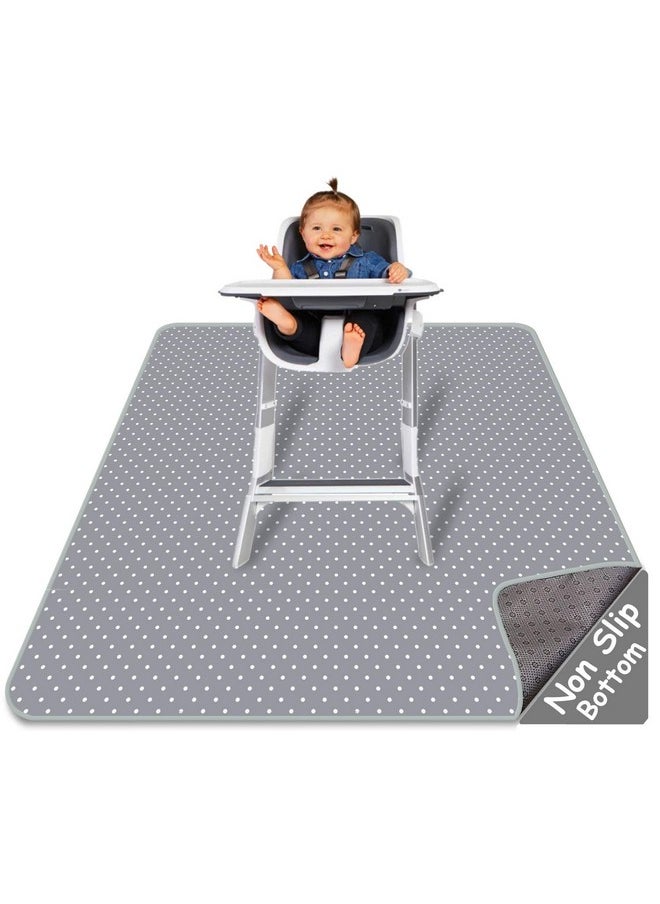 Splat Mat for Under High Chair - Splash Mat | Large 51