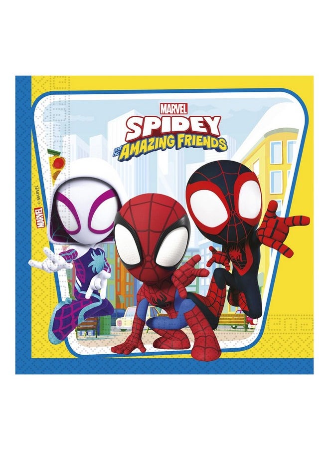 Marvel´S Spidey Paper Napkins (20Pk)