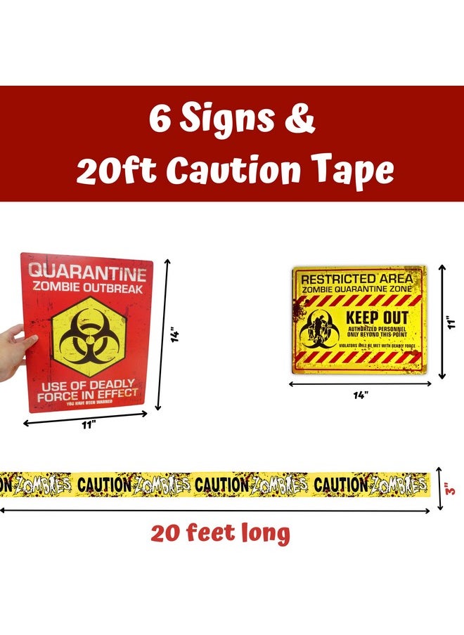 6 Warning Signs 11x14