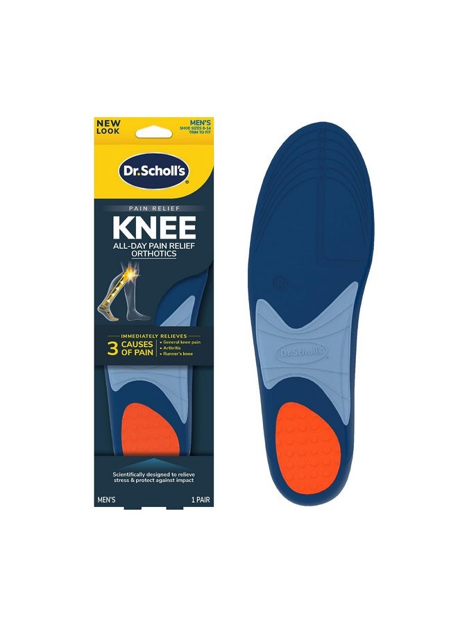 Dr. Scholl's Knee Pain Orthotics for Men Shoe Size 8-14