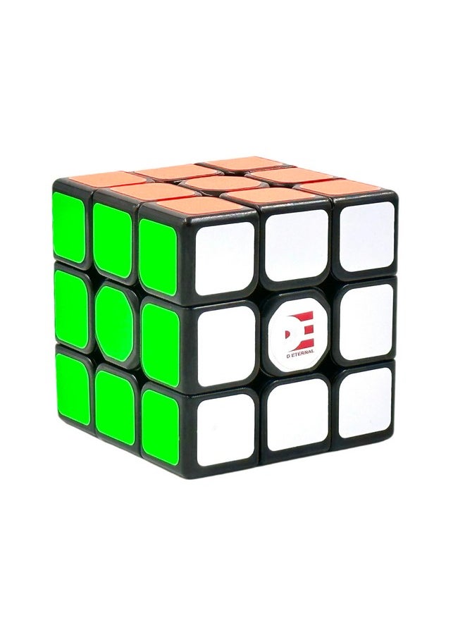 Magnity 3M 3X3X3 Magnetic Cube 3X3 Magnet Magic Speed Cubic Puzzle Game For Kids Boys & Girls,Black, Multicolor (Magnity 3M 3X3 Black)