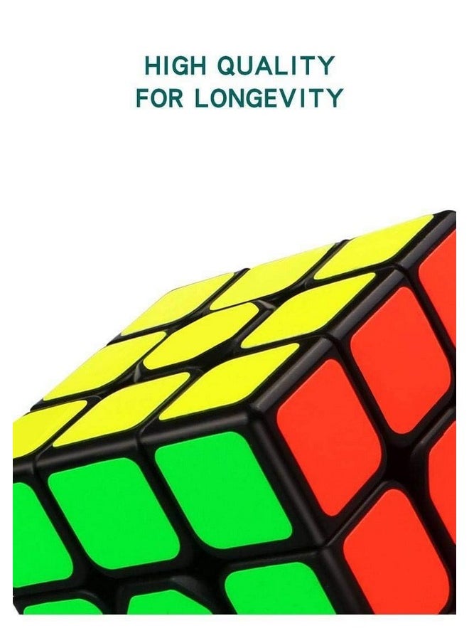 Magnity 3M 3X3X3 Magnetic Cube 3X3 Magnet Magic Speed Cubic Puzzle Game For Kids Boys & Girls,Black, Multicolor (Magnity 3M 3X3 Black)