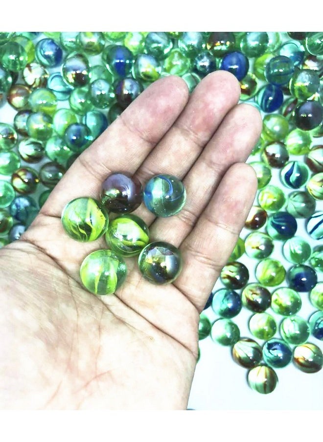 270 Count Of Cats Eyes Glass Marble, Cat'S Eyes Marbles 5/8