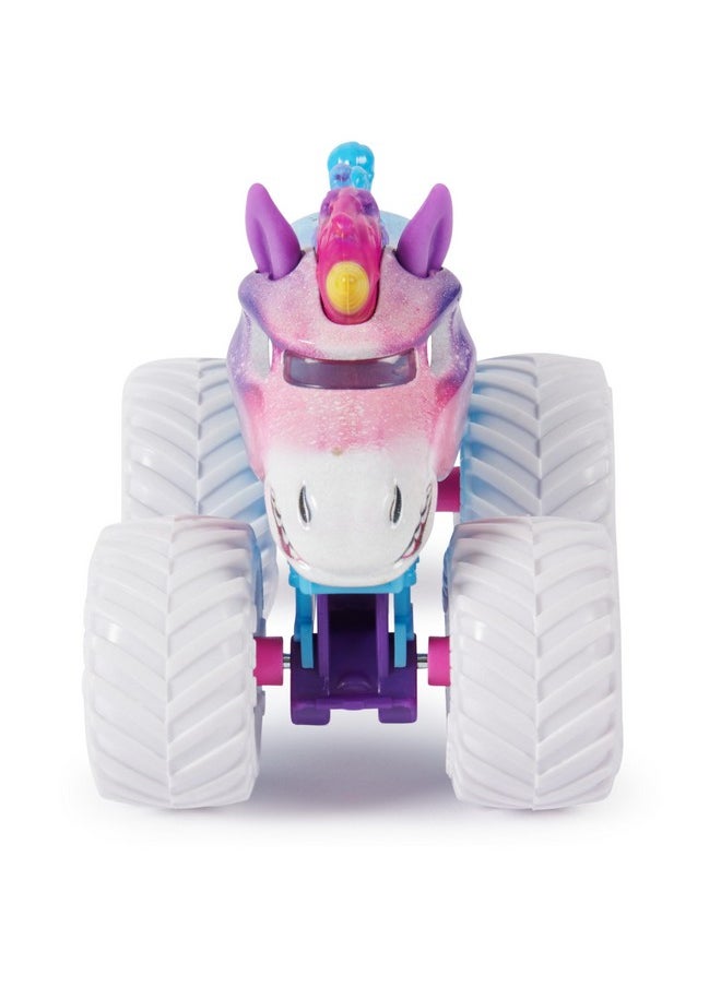 Monster Jam, Official Sparkle Smash Vs. Sparkle Smash Die-Cast Monster Trucks, 1:64 Scale, Kids Toys for Boys Ages 3 and up