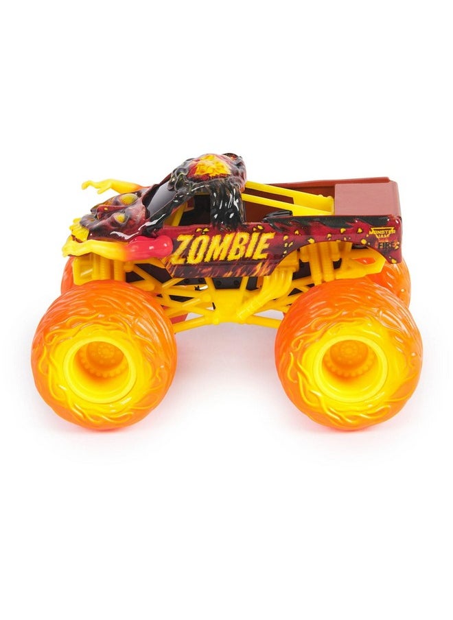 Monster Jam 2024 Fire & Ice 1:64 Diecast Monster Truck 2-pack Zombie & Northern Nightmare