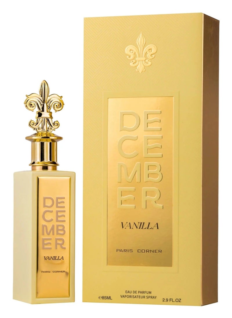 DECEMBER VANILLA 85ML BY PARIS CORNER