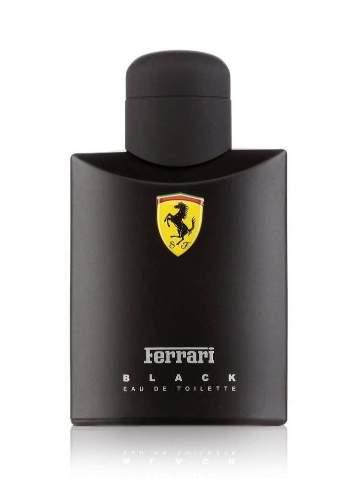 Ferrari Scuderia Black EDT for Menv 125ml of Bold and Dynamic Energy