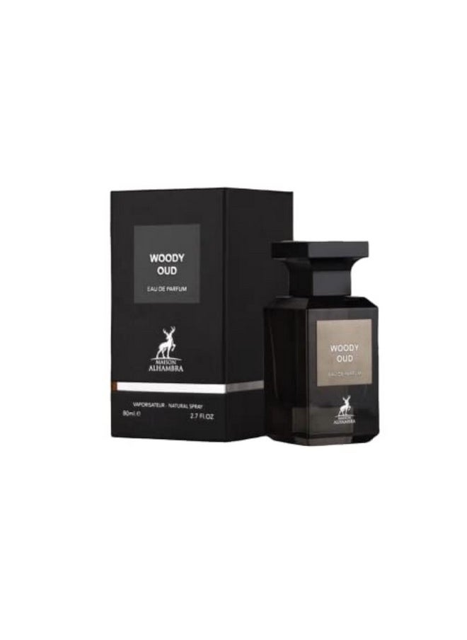 MAISON ALHAMBRA Unisex Woody Oud Liquid Edp 80Ml