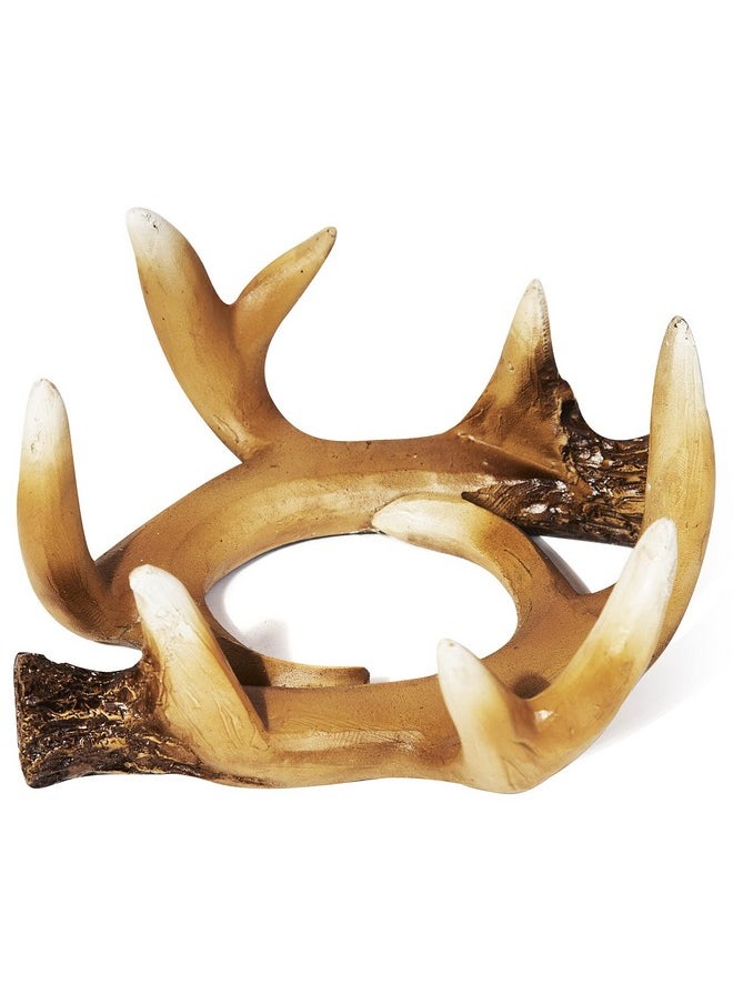 Deer Antler Coasters - 6 Full Size Rustic Coasters for Log Cabin Decor - Hunting Decor, Deer Antler Décor