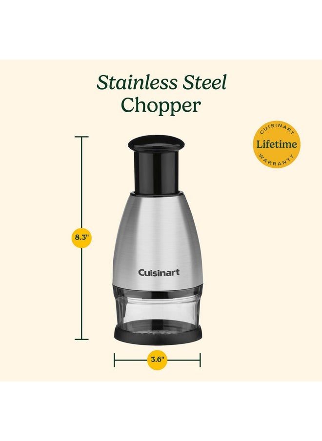 Cuisinart Chopper, Stainless Steel/Black, CTG-00-SCHP, 8.2