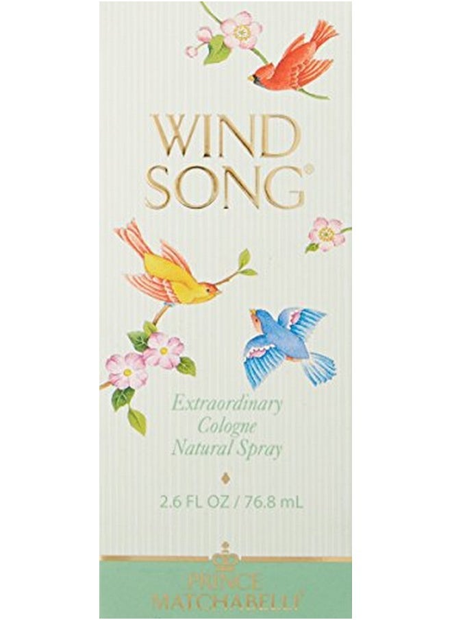 Prince Matchabelli Wind Song For Women. Cologne Spray Natural 2.6 Ounces