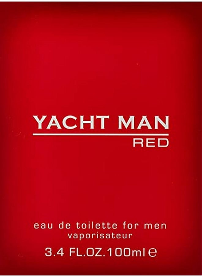Myrurgia Yacht Man Red by Myrurgia Eau De Toilette Spray for Men, 3.40 Ounce