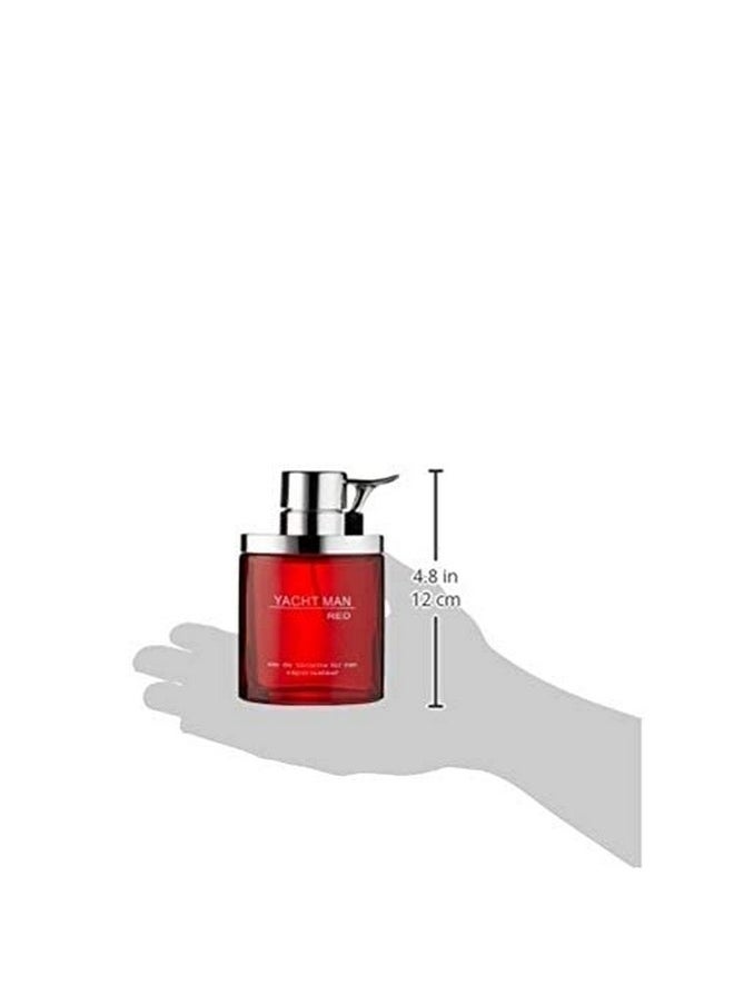 Myrurgia Yacht Man Red by Myrurgia Eau De Toilette Spray for Men, 3.40 Ounce