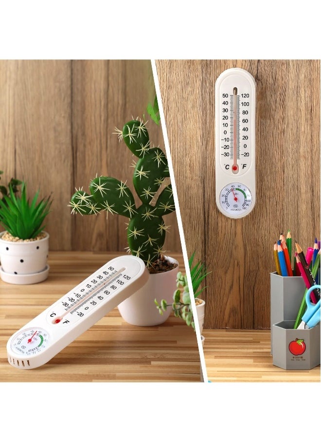 Indoor Outdoor Thermometer, Wireless Temperature, Humidity Gauge Monitor Room Thermometer, Wall Thermometer for Home