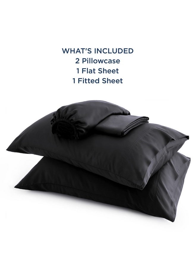 Bedsure Full Size Sheets, Cooling Sheets Full, Rayon Derived from Bamboo, Deep Pocket Up to 16