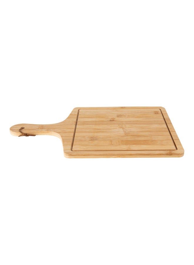 Square Pizza Plate Brown 40x24cm