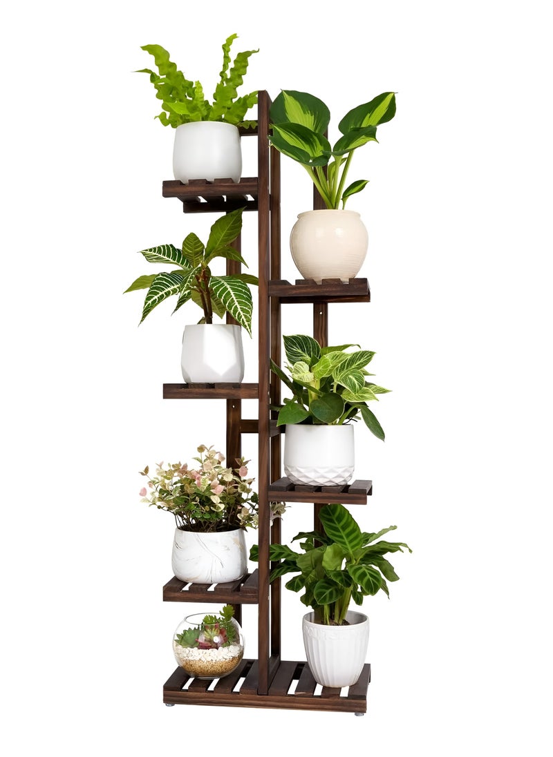 5-Tier Flower Stand, Bamboo Flowers Pots Stand Wooden Plant Stand Bonsai Display Storage Rack