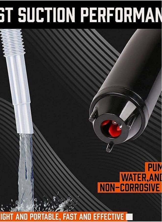 Portable Power Battery Pump 2.2GPM Water & Fuel Transfer Pump Battery Operated Liquid Transfer Pump for Gasoline Diesel Fuel