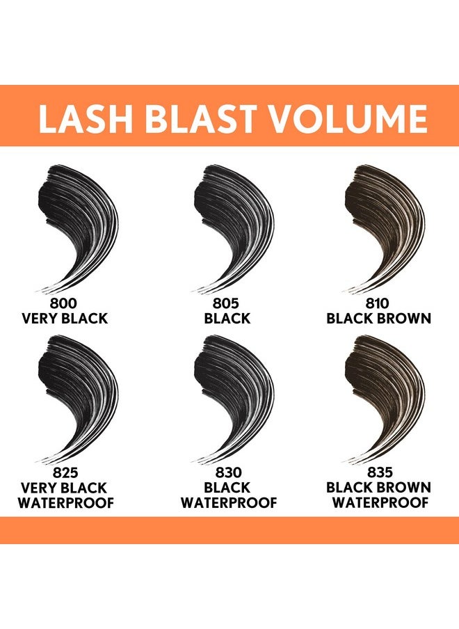 CoverGirl Lash Blast Volume Waterproof Mascara Makeup, Long-Wearing, Smudge-Proof, Cruelty Free, Very Black, 1 Count