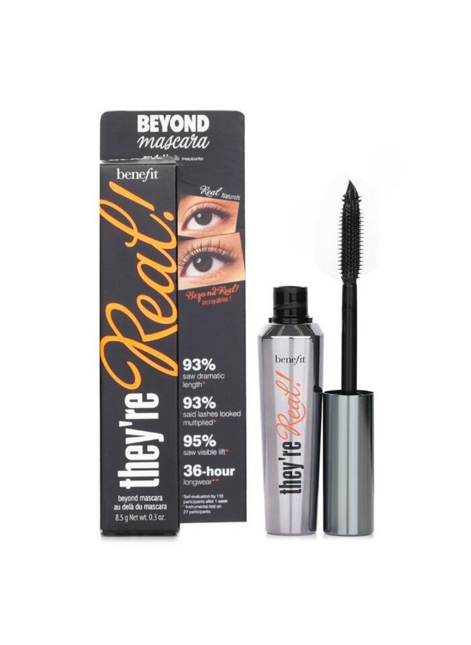 Theyre real! Mascara - Beyond Black by Benefit for Women - 0.3 oz Mascara