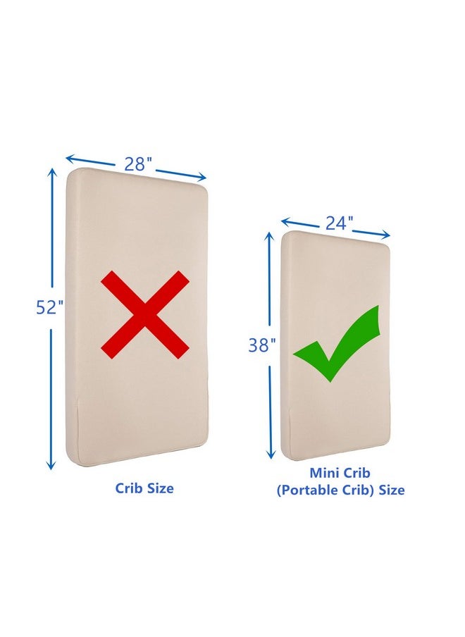 American Baby Company 3 Pack Fitted Mini Crib Sheet 24