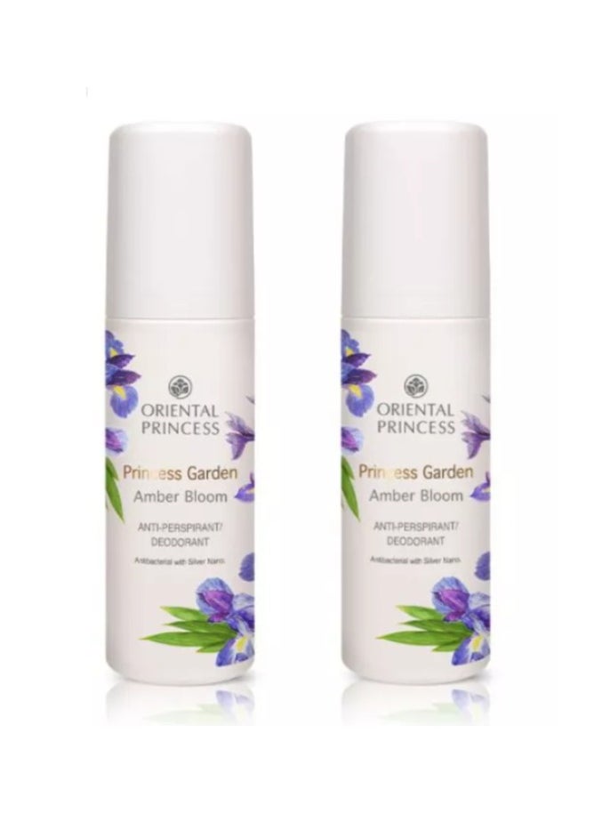 2pcs Princess Garden Amber Bloom Deodorant 70ml