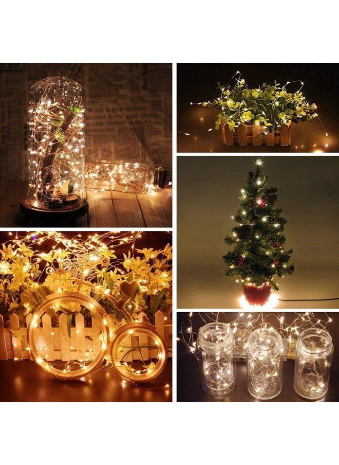 Twinkle Star 300LED 99FT Copper Wire String Lights Battery Operated 8 Modes Fairy Lights with Remote Waterproof Fairy String Lights for Outdoor Christmas Lights Wedding Party Decoration Warm White