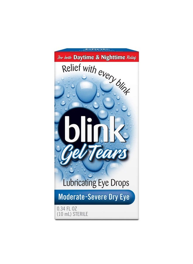 Blink Gel Tears Lubricating Eye Drops, .34 oz.