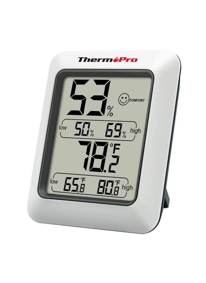 ThermoPro TP50 Digital Hygrometer Indoor Thermometer Room Thermometer and Humidity Gauge with Temperature Monitor