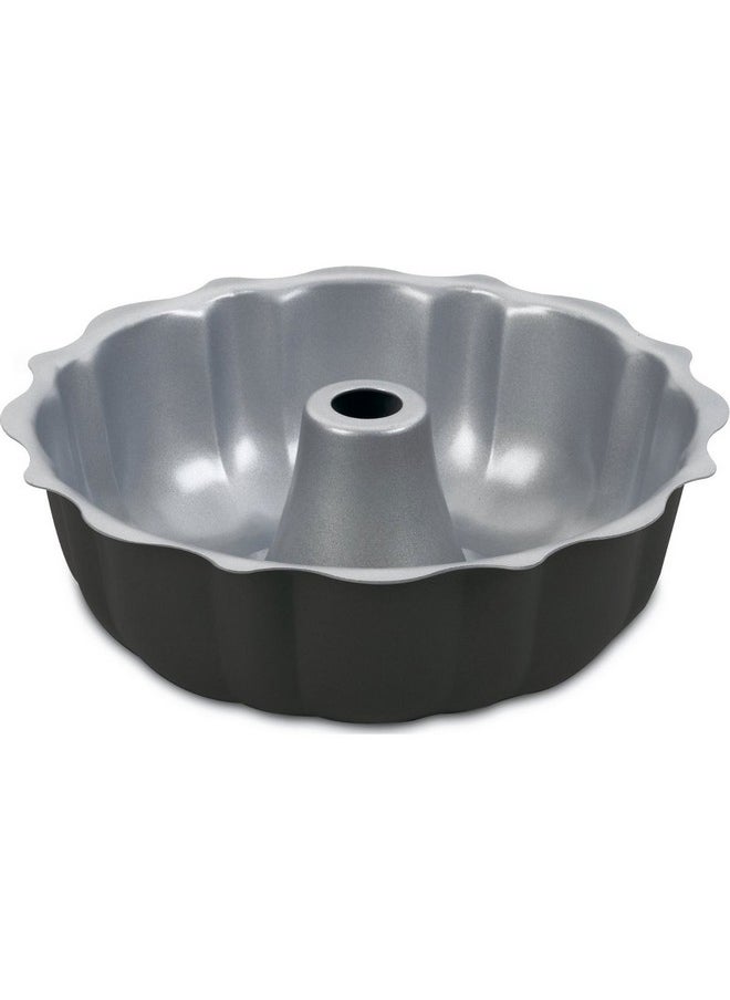 Cuisinart Chef's Classic Nonstick Bakeware 9-1/2-Inch Fluted Cake Pan,Silver