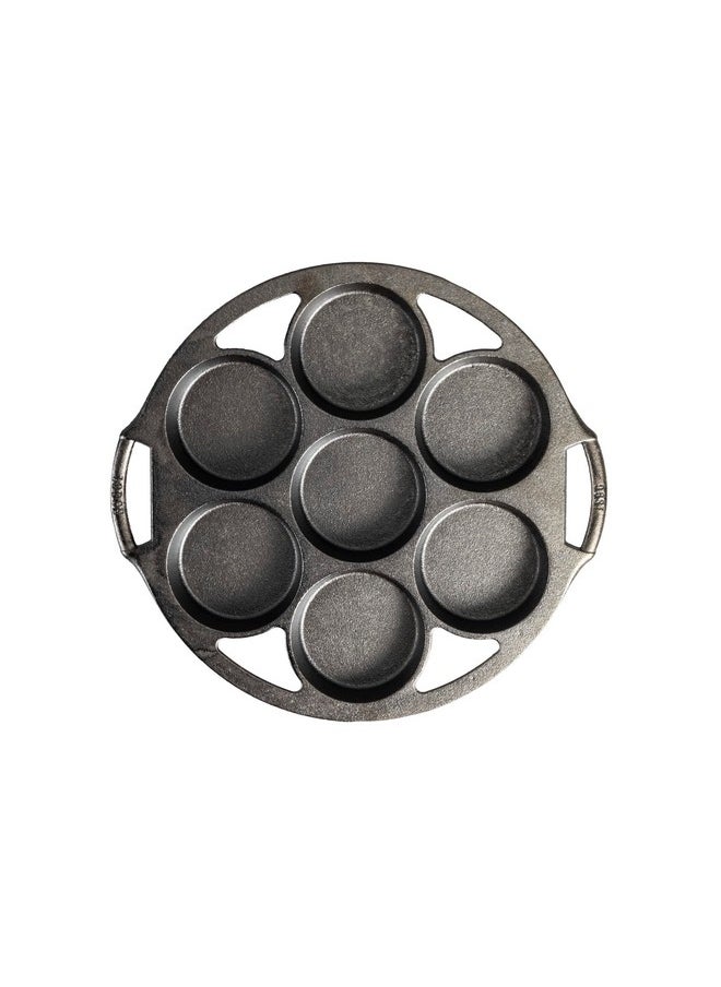 Lodge Seasoned Cast Iron Mini Cake Pan, 7 Impressions