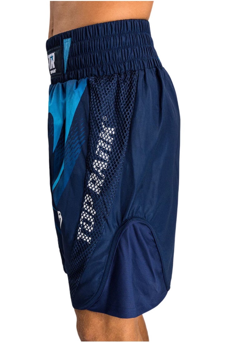 VENUM TOP RANK ORIGINAL BOXING SHORTS NAVY BLUE