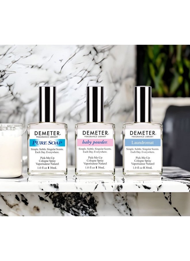 DEMETER Fresh And Clean Collection, Set of 3 Unique Perfumes For Women, Baby Powder, Pure Soap, Laundromat, 1 Oz Each