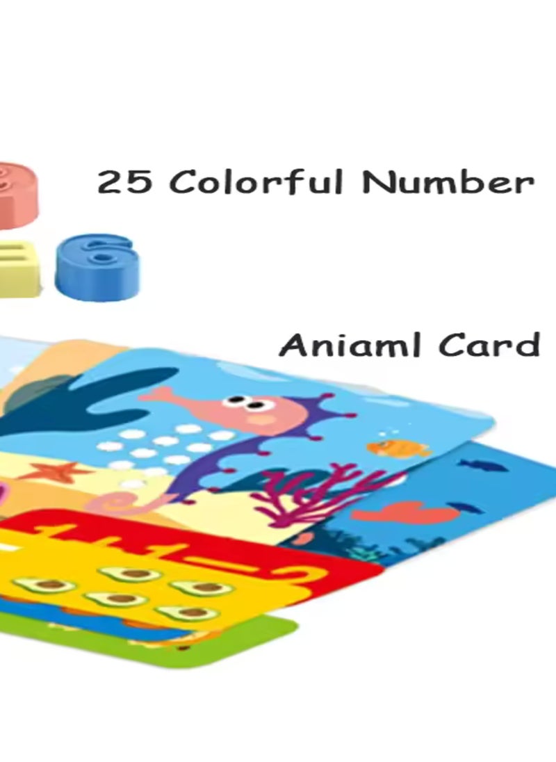 3-in-1 Interactive Sensory Play Board Game Set for Kids