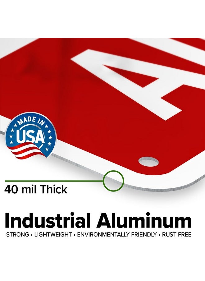 NO Refunds or Exchanges All Sales Final Sign, 10x14 Inches, Rust Free .040 Aluminum, Fade Resistant, Made in USA by My Sign Center