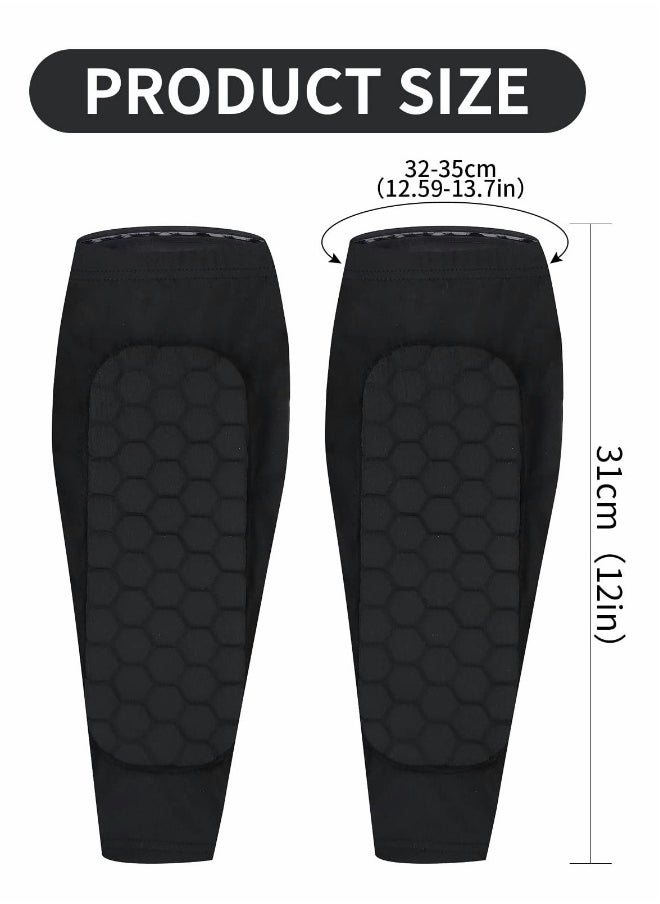 Football Shin Guards, Soccer Football Shin Guard Socks with Foam