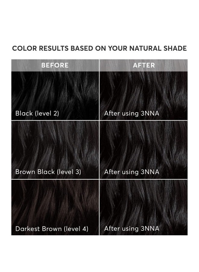 Madison Reed Radiant Hair Color Kit, Darkest Brown Black for 100% Gray Coverage, Ammonia-Free, 3NNA Positano Black, Permanent Hair Dye, Pack of 1