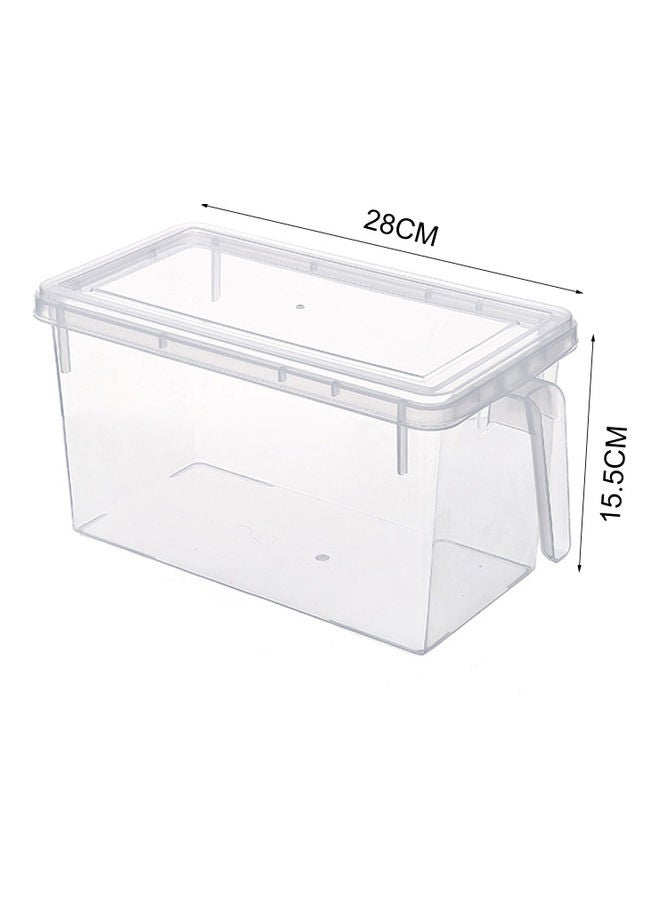 Fruits Storage Box Clear 28 x 13 x 15.5cm