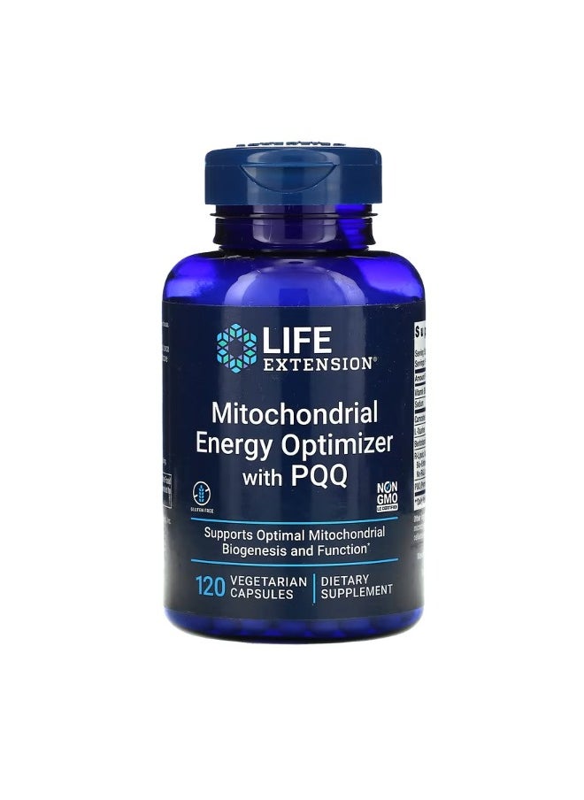 Mitochondrial Energy Optimizer with PQQ 120 Vegetarian Capsules