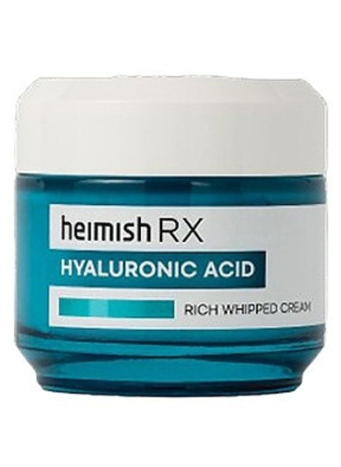 RX Hyaluronic Acid Rich Whipped Cream 50ml, Intense Hydrating and Nourishing