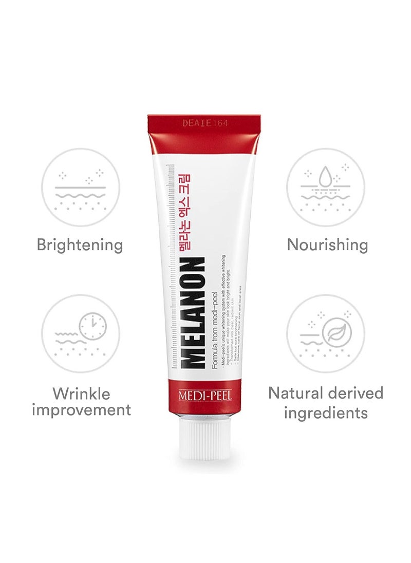 Melanon X Cream 1.01 fl oz, Reduce Dark Spots, Anti-Aging, Spot Cream, Spot Treatment, Skin Trouble Care, Brightening, Moisturizing, Blemish & Freckles, Korean Skin Care, Tretinoin Cream